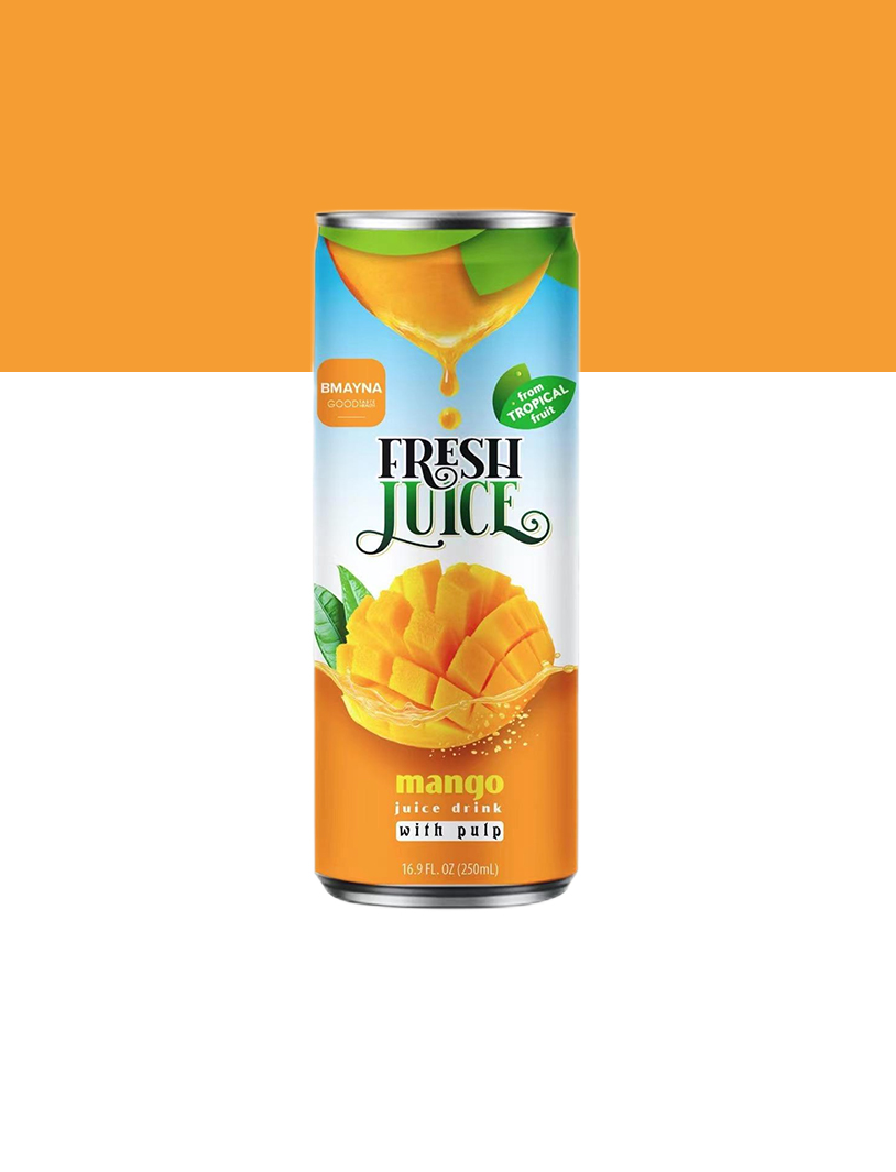 芭美娜芒果汁飲料(含果肉)