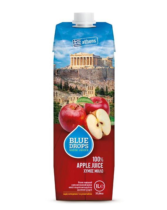 藍(lán)依洛BlueDrops蘋果汁(1L)