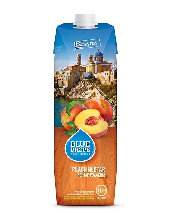 藍(lán)依洛BlueDrops桃汁(1L)